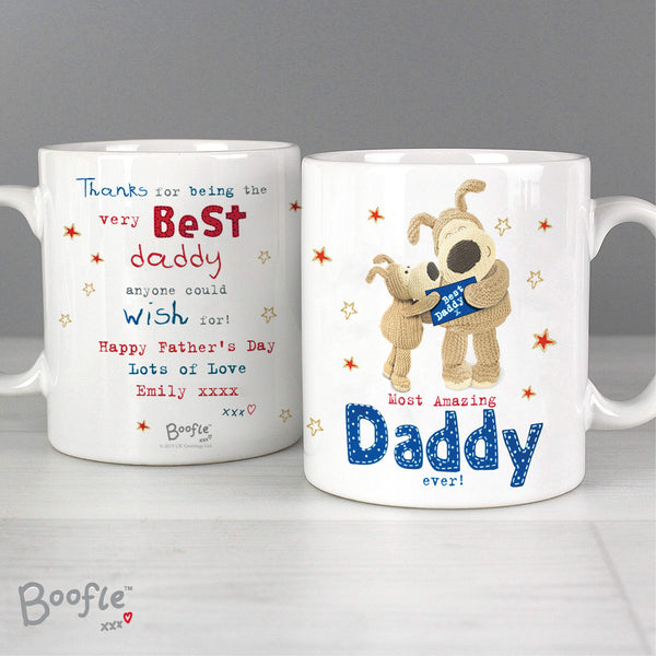 Personalised Boofle Most Amazing Daddy Ceramic Mug