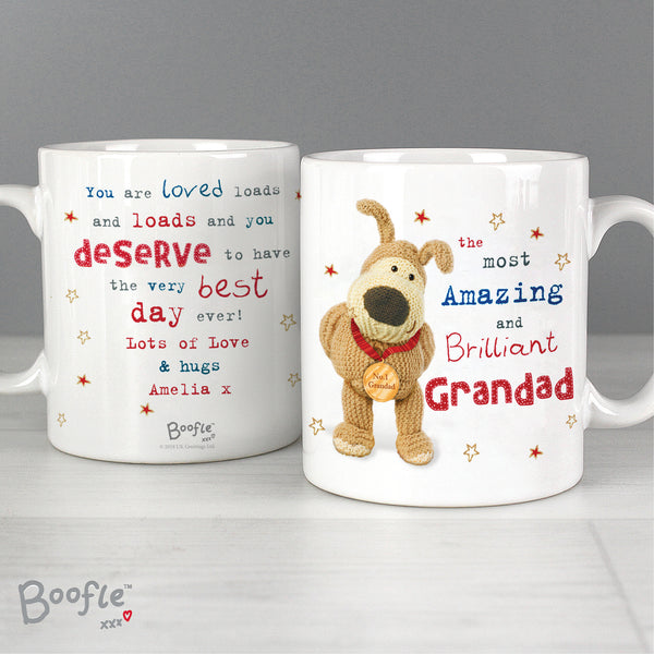 Personalised Boofle Medal Ceramic Mug