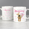 Personalised Boofle Birthday Flowers Mum / Nan Ceramic Mug