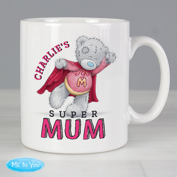 Personalised Me To You Super Mum Ceramic Mug