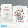 Personalised Me to You Christmas Ceramic Mug