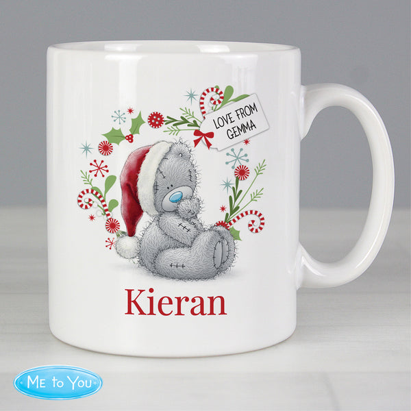 Personalised Me to You Christmas Ceramic Mug