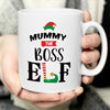 Personalised Elf Christmas Ceramic Mug