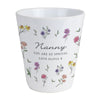 Personalised Wild Flowers Ceramic Plant Pot