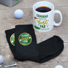 Personalised Best By Par Mug & Socks Set