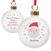 Personalised Santa Christmas Bauble