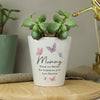 Personalised Butterfly Ceramic Plant Pot