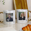Personalised Photo Upload King Gold Handle Ceramic Mug