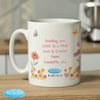 Personalised Me to You Flowery Ceramic Mug