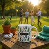 Personalised Golf Bag Ceramic Mug