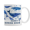 Personalised Whales Themed Ceramic Mug