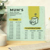 Personalised Air Fryer Chart Glass Chopping Board-Worktop Saver