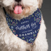 Personalised Floral Dog Bandana