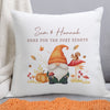 Personalised Autumn Gonk Filled Cushion
