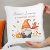 Personalised Autumn Gonk Filled Cushion