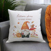 Personalised Autumn Gonk Filled Cushion