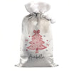 Personalised Pink Christmas Tree Sack