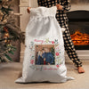 Personalised Photo Upload Christmas Sack