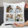 Personalised Multi Photo Upload Filled Cushion