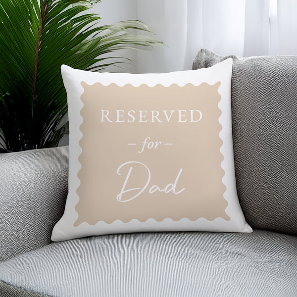 Personalised Cream Reserved For Filled Cushion