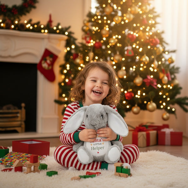 Personalised Santas Little Helper Bunny