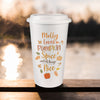 Personalised Halloween Pumpkin Spice Travel Mug