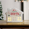 Personalised Believe in Christmas LED House