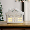 Personalised Christmas Foliage LED House For Christmas