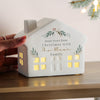 Personalised Christmas Foliage LED House For Christmas