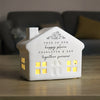 Personalised Floral LED House For Christmas