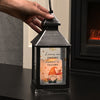 Personalised Autumn Gonk LED Black Lantern
