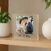 Personalised Photo Upload Small Glass Ornament