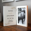 Personalised Anniversary Wooden Hinged 6x4 Photo Frame
