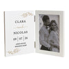 Personalised Anniversary Wooden Hinged 6x4 Photo Frame