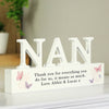 Personalised Butterfly Nan Ornament
