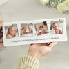 Personalised Multi Photo Upload Hearts Mantel Block