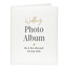 Personalised Black & Gold Free Text Traditional Album