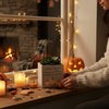 Personalised Pumpkin Indoor Concrete Plant Pot