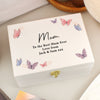 Personalised Butterfly Wooden Keepsake Box