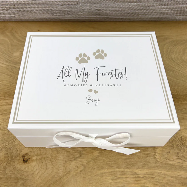Personalised Complete Puppy-Kitten First Keepsake Kit
