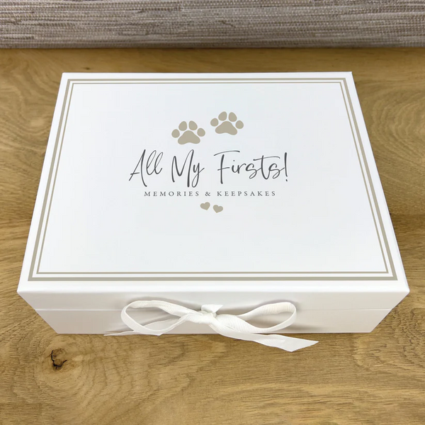 Personalised Complete Puppy-Kitten First Keepsake Kit