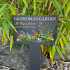 Personalised Little Helpers Welcome Garden Slate Marker Sign