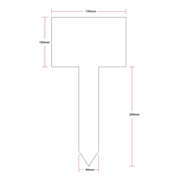 Personalised Traditional Santa Please Stop Here slate Sign