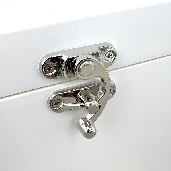 Personalised White Wooden Sketch Pet Photo Upload Memorial Keepsake Box