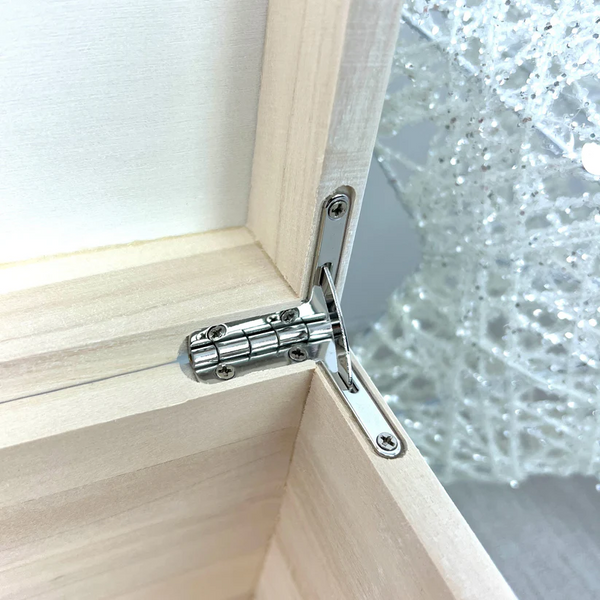 Personalised White Wooden Sketch Pet Photo Upload Memorial Keepsake Box