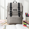 Personalised Satchel Backpack With USB Charging Cable