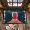 Personalised Festive Home Door Mat