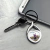 Personalised Heart Photo Upload Keyring