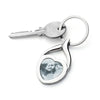 Personalised Heart Photo Upload Keyring