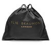 Personalised Elie Beaumont Cross Body Light Blue Leather Bag with Choice of Strap